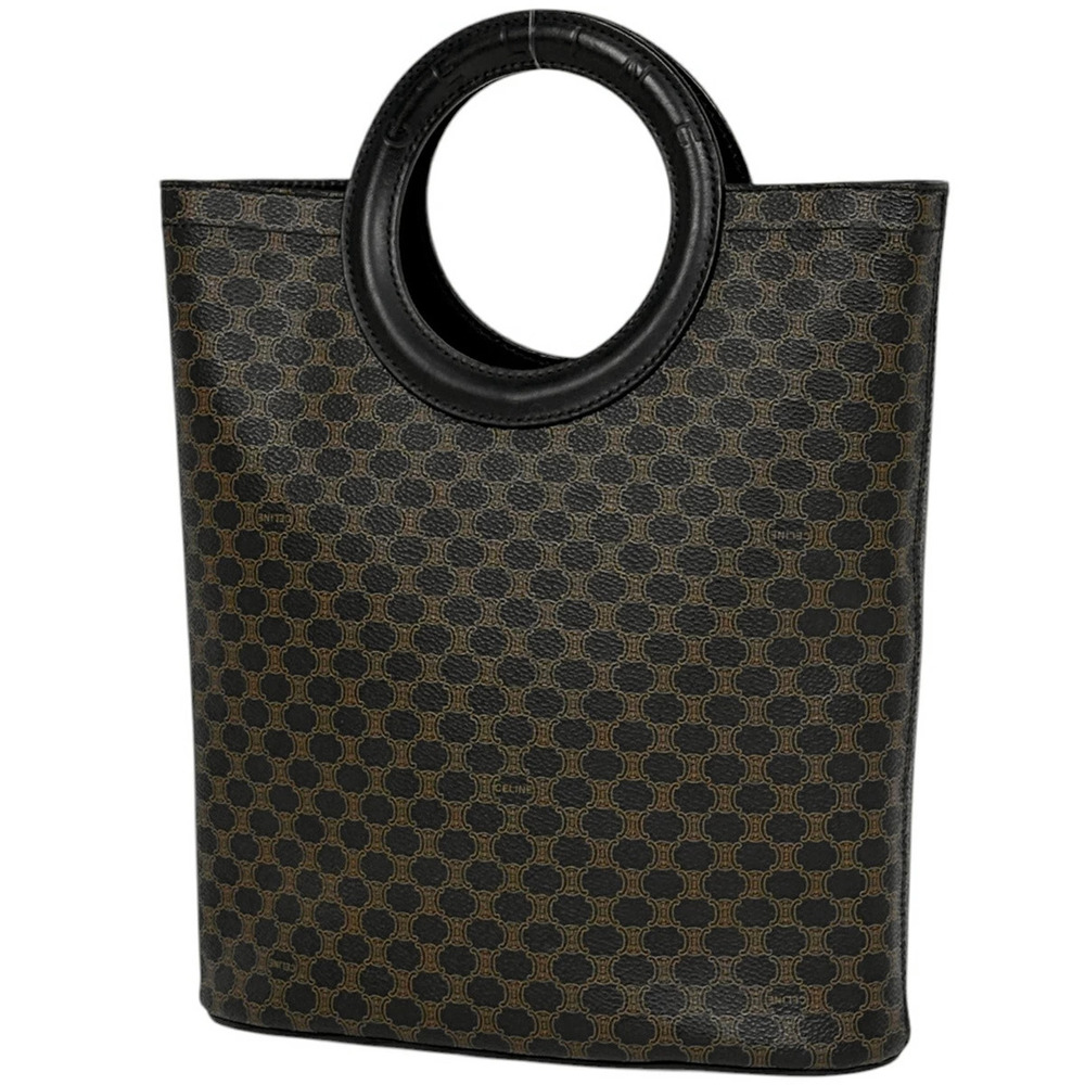 Celine Macadam handbag logo canvas black brown - Picture 1 of 7